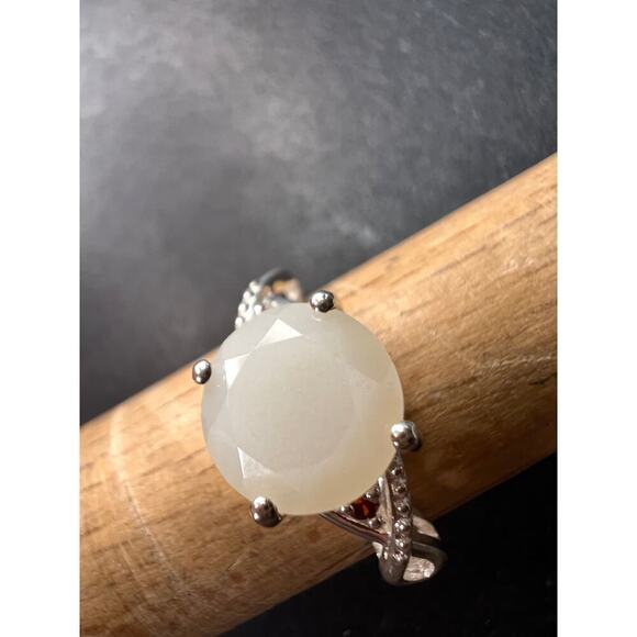 NEW Silver moonstone ring in sterling silver size 6 - Picture 11 of 11